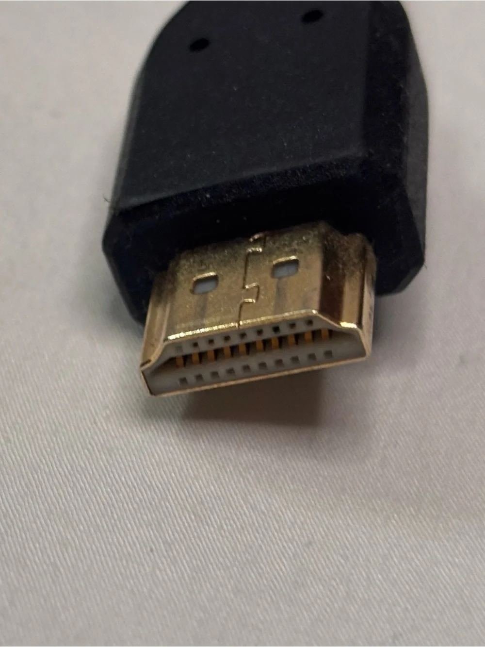 Black HDMI Male to Female Short Adapter Cable